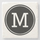 Recherche de grès mariage sous verres Initiales
