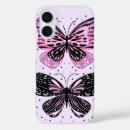 Recherche de papillon violet iphone coques Abstrait