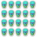 Recherche de le jour des morts autocollants Crâne de sucre