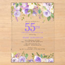 Recherche de 55 anniversaire invitations Élégant