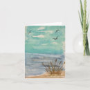 Recherche de plages toutes vœux cartes Aquarelle