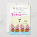 Recherche de baking party invitations Jeune fille