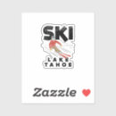 Recherche de skieuse autocollants Station de ski