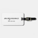 Recherche de voyage du monde bagages étiquettes Mère