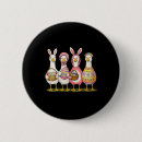 Recherche de lapin drôle badges Œufs en chocolat