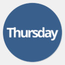 Recherche de jeudi autocollants Jour