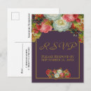 Recherche de couleurs automnales cartes postales Botanique