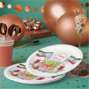 Recherche de bonne année assiettes en papier Invités