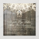 Recherche de chic minable romantique invitations Rustique