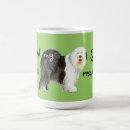Recherche de vieux chien de berger anglais tasses Oes