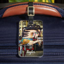 Recherche de style vintage bagages étiquettes Cheval