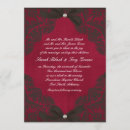 Recherche de velours rouge invitations Noir