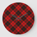 Recherche de broderie horloges Rouge