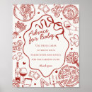 Recherche de de partie de pizza posters Future maman