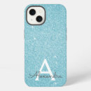 Recherche de bleu turquoise iphone coques Monogramme