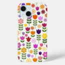 Recherche de motif scandinave iphone coques Fleur