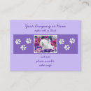 Recherche de chien westie cartes visite West highland white terrier