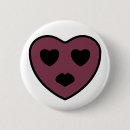Recherche de amour gothique badges Noir