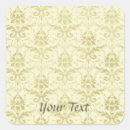 Recherche de floral damask autocollants Vintage