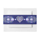 Recherche de bleu royal bandeaux de faire part Classique