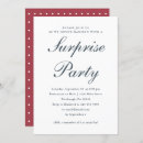 Recherche de pois rouge et blanc invitations Rétro
