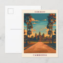 Recherche de siem reap cartes postales Rétro