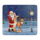 Recherche de santa claus planches à découper Hiver