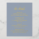 Recherche de dusty blue invitations Simple