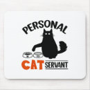 Recherche de virgule tapis souris Chat noir