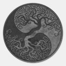 Recherche de opposé autocollants Yin et yang