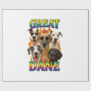 Recherche de grands danois papier cadeau Chiot