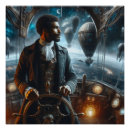 Recherche de rétro futuriste posters Contenu génératif