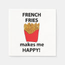 Recherche de frites serviettes Pommes