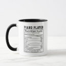 Recherche de pianiste tasses Joueur de clavier