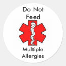 Recherche de multiplex autocollants Allergie