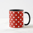 Recherche de motif de pois rouge tasses Mignon