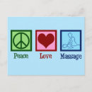 Recherche de masseuse cartes postales Massothérapeute