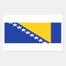 Recherche de drapeau de la bosnie autocollants Pays