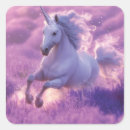 Recherche de licorne blanche autocollants Conte de fées