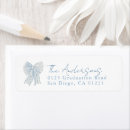 Recherche de douche nuptiale de rayure Bleu