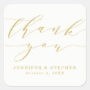 Recherche de thank you mariage autocollants Modern