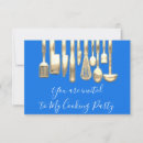 Recherche de ustensile de cuisine invitations Bleu