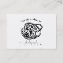 Recherche de graphique cartes visite Photographe