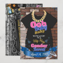 Recherche de oh gender reveal invitations Rose et bleu