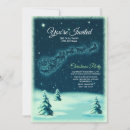 Recherche de renne père noël invitations Vintage