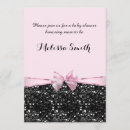 Recherche de rose baby shower fille invitations Chic
