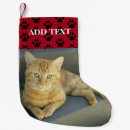 Recherche de bas chat de chaussette de noël Minou