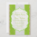 Recherche de lime green mariage invitations Vintage