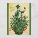 Recherche de shamrock cartes postales Jour de st patrick
