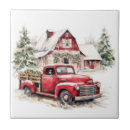 Recherche de noël vintage carreaux Aquarelle